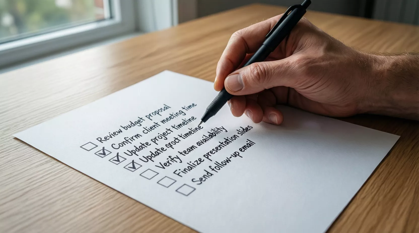 Checklist con punti di verifica per scommesse responsabili