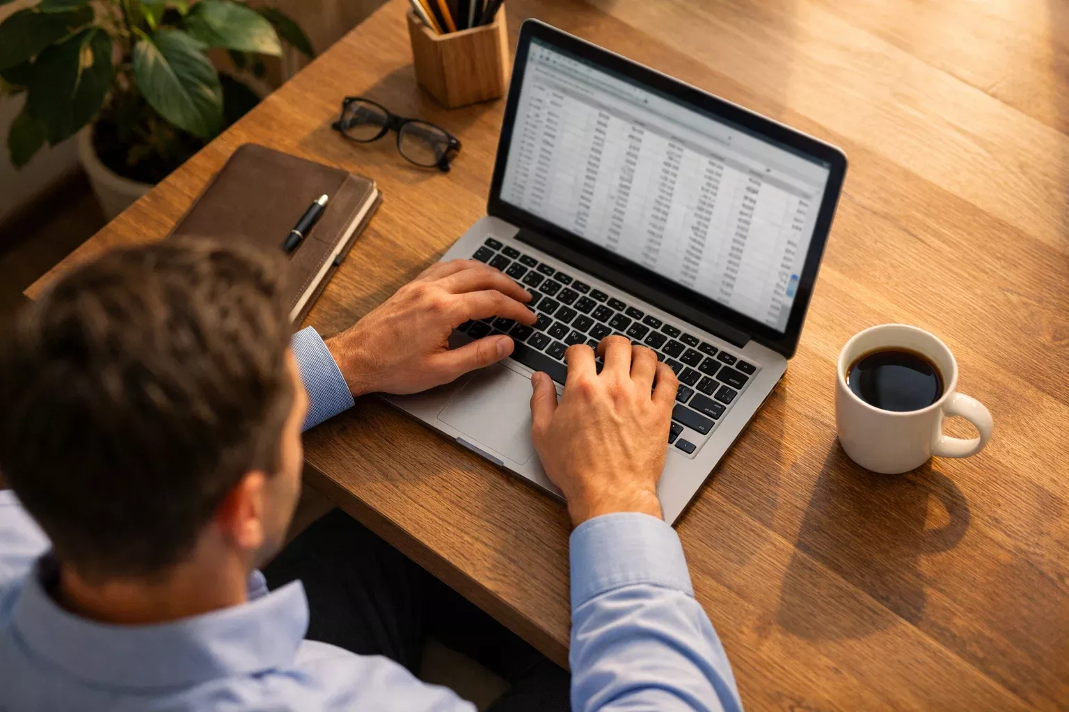 Utente che inserisce quote nel calcolatore di sistemi